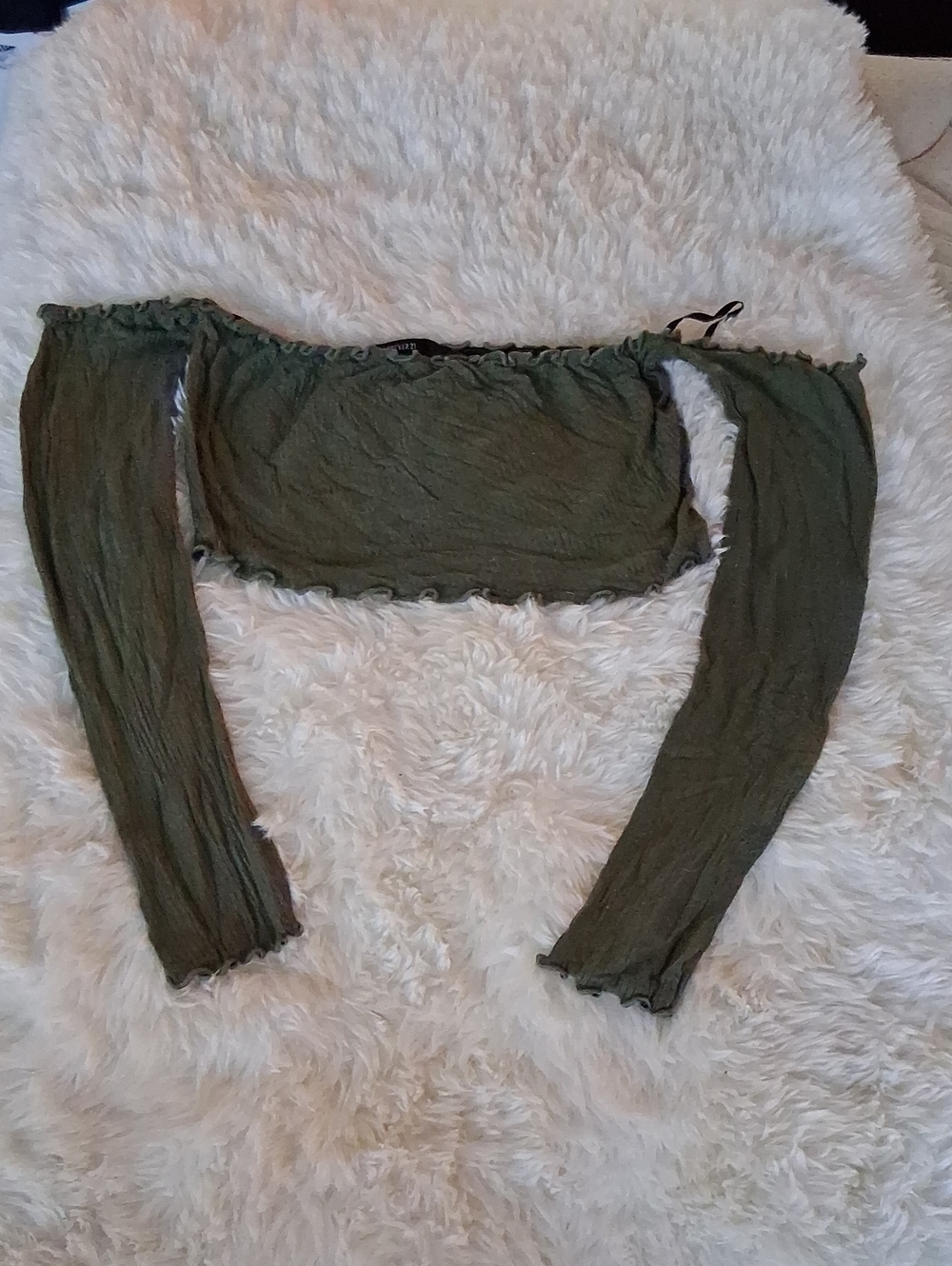 Off-Shoulder Crop Top